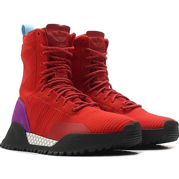 adidas Other - Adidas AF 1.3 PK Primeknit Boot RED sneakers 10.5